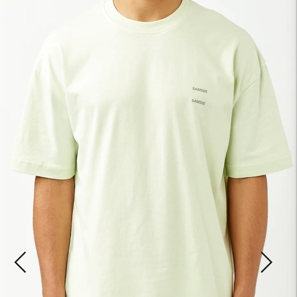 NWT Samsoe Samsoe T-shirt in Mint - Picture 3 of 5